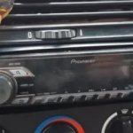 The radio turns off when the volume is increased, what should I do?